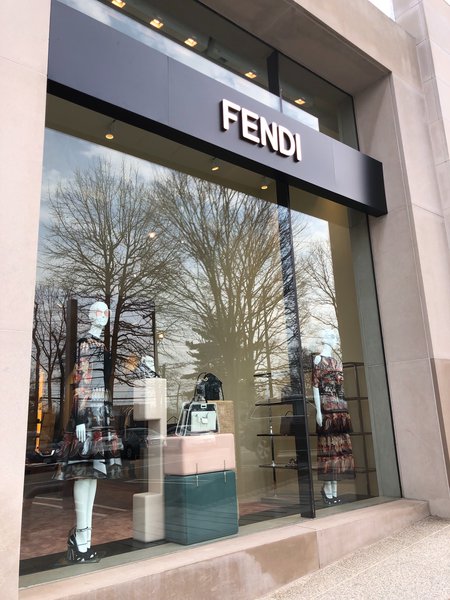 Visit Fendi at its New Temporary Location! Now Available: Men's