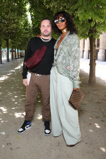 Louis Vuitton Spring 2019 Men's - Rihanna! Naomi! Bella! Kim! Kanye!