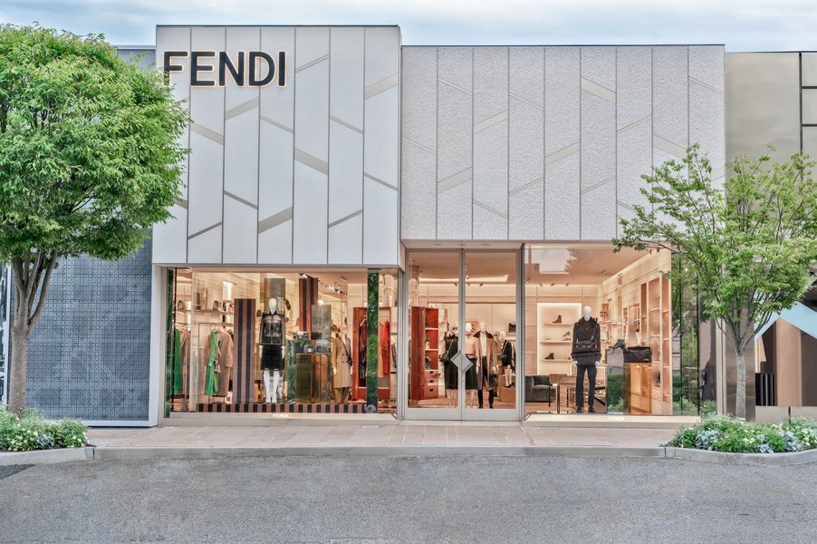 fendi store front