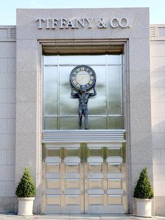 Tiffany & Co Stores next door