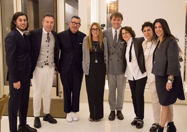 Designer Brunello Cucinelli, Guest of Honor at Hirshleifers Dinner